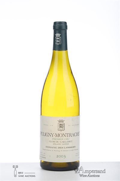 PULIGNY MONTRACHET CLOS DU CAILLERET 2003 - Domaine des Lambrays - 1 Bottle