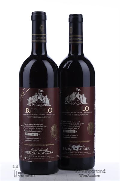 BAROLO RISERVA FALLETTO 1990 - Bruno Giacosa  - 2 Bottles