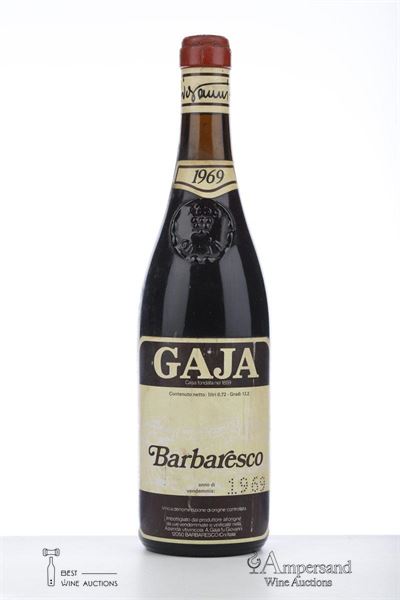 BARBARESCO 1969 - Gaja - 1 Bottle