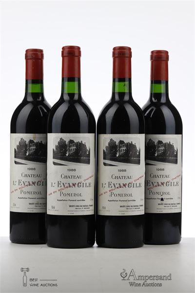 EVANGILE 1988 - Mc - 4 Bottles