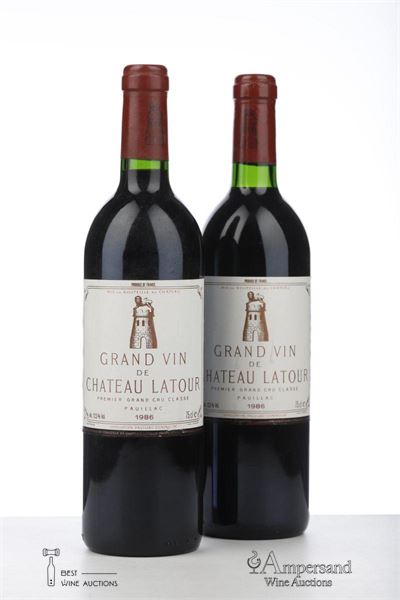LATOUR 1986 - Mc - 2 Bottles