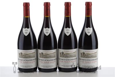 GEVREY CHAMBERTIN CLOS ST JACQUES 2016 - Armand Rousseau - 4 Bottles
