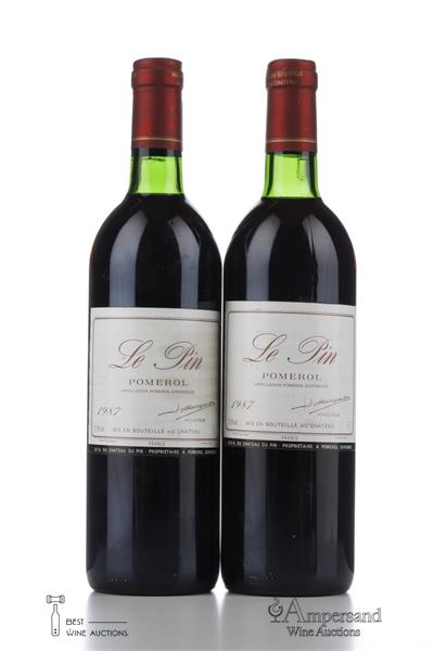 LE PIN 1987 - 2 Bottles