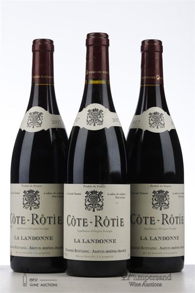 COTE ROTIE LA LANDONNE 2017 - Rene Rostaing - 3 Bottles