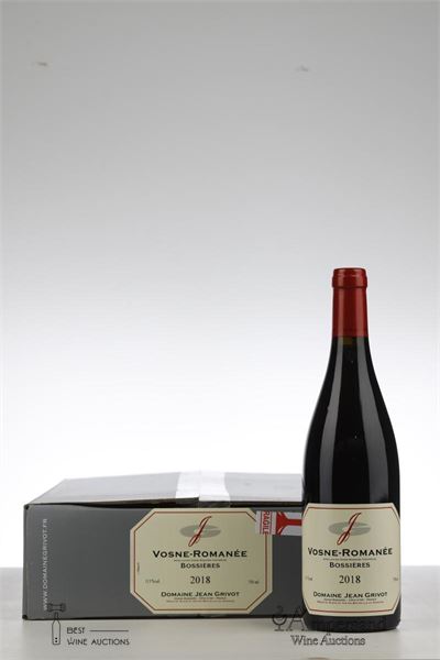 VOSNE ROMANEE BOSSIERES 2018 - Jean Grivot - 6 Bottles - Oc 6