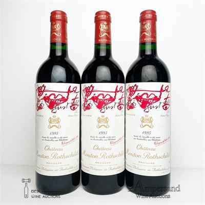 MOUTON ROTHSCHILD 1995 - Mc - 3 Bottles