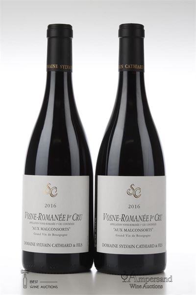 VOSNE ROMANEE AUX MALCONSORTS 2016 - Sylvain Cathiard - 2 Bottles