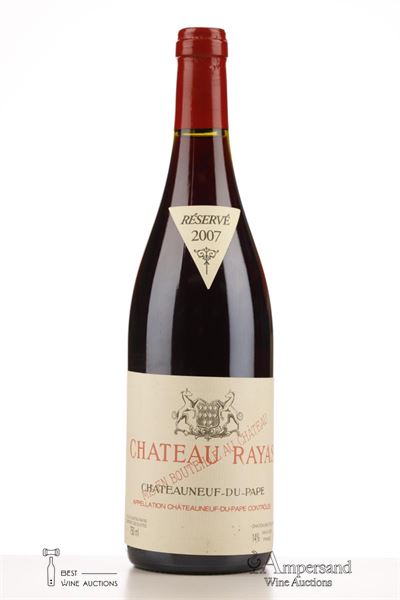 CHATEAUNEUF DU PAPE RAYAS 2007 - Reynaud - 1 Bottle