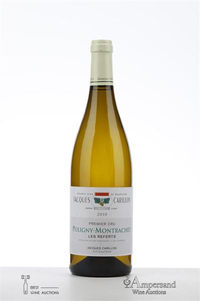 PULIGNY MONTRACHET LES REFERTS 2010 - Louis Carillon - 1 Bottle