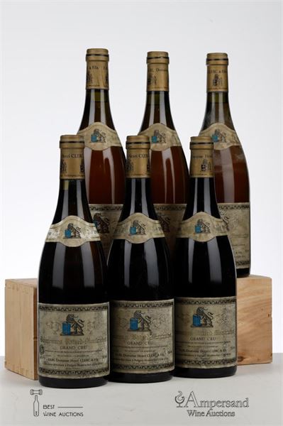 BIENVENUES BATARD MONTRACHET 1990 - Henri Clerc - 6 Bottles
