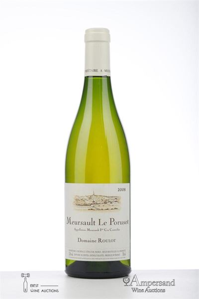 MEURSAULT LE PORUSOT 2008 - Roulot - 1 Bottle