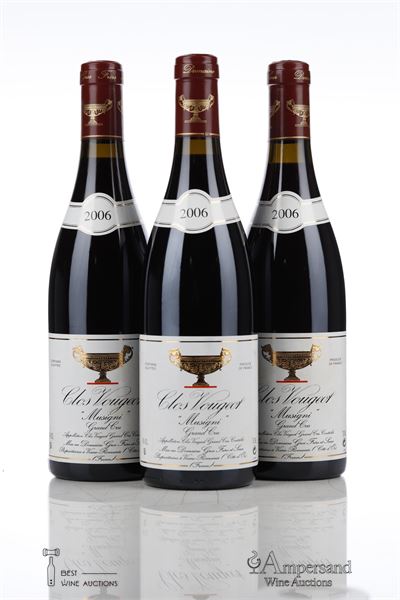 CLOS VOUGEOT MUSIGNI 2006 - Gros Frere et Soeur - 3 Bottles