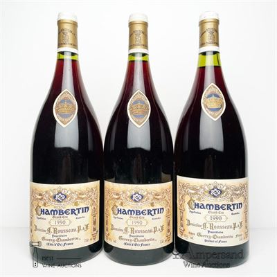 CHAMBERTIN 1990 - Armand Rousseau - 3 Magnums