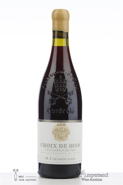 CHATEAUNEUF DU PAPE CROIX DE BOIS 2006 - Chapoutier - 1 Bottle