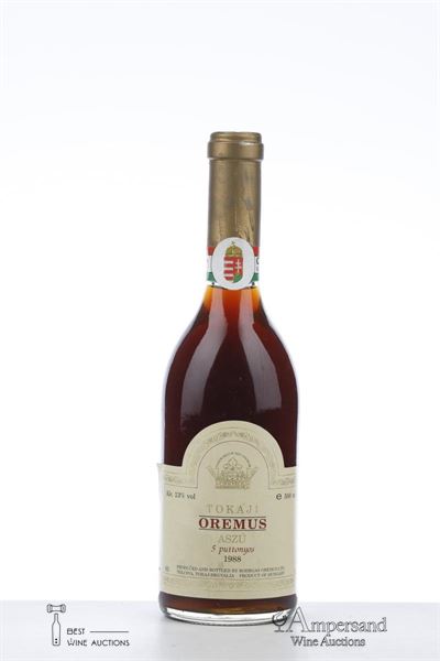 TOKAJI ASZU 5 PUTTONYOS 1988 - Oremus - 1 x 0,500Ltr