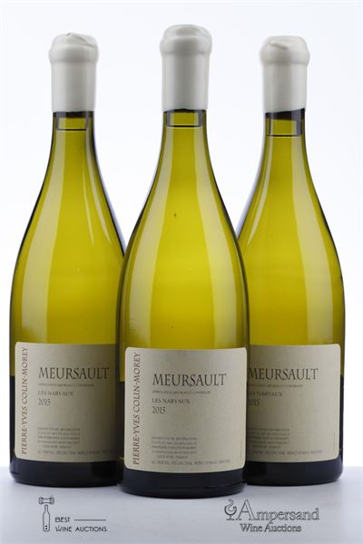 MEURSAULT LES NARVAUX 2015 - Pierre Yves Colin Morey - 3 Bottles