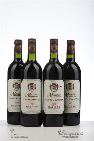 MONTUS CUVEE PRESTIGE 1996 - Mc - 4 Bottles
