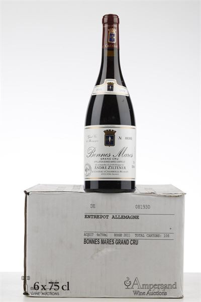 BONNES MARES 2011 - Chateau Andre Ziltener - 6 Bottles - Oc 6