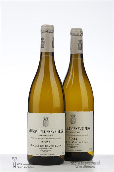 MEURSAULT GENEVRIERES 2022 - Comtes Lafon - 2 Bottles