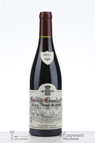 GEVREY CHAMBERTIN LAVAUX ST JACQUES 2012 - Claude Dugat - 1 Bottle