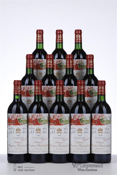 MOUTON ROTHSCHILD 1989 - Mc - 12 Bottles - Owc 12