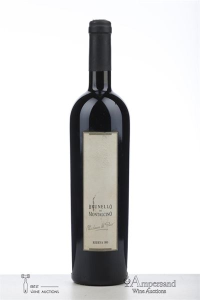 BRUNELLO DI MONTALCINO MADONNA DEL PIANO 1990 - Valdicava - 1 Bottle