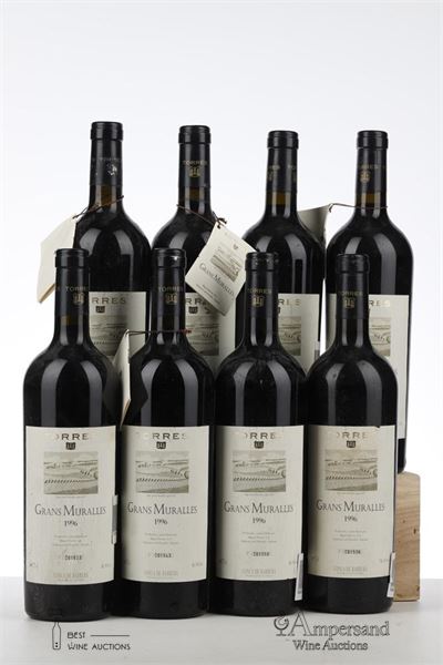 GRANS MURALLES 1996 - Torres - 8 Bottles