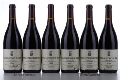 VOLNAY SANTENOTS DU MILIEU Comtes Lafon 2012 - 6 Bottles in Oc 6