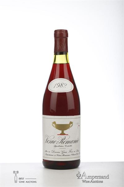 VOSNE ROMANEE 1982 - Gros Frere et Soeur - 1 Bottle