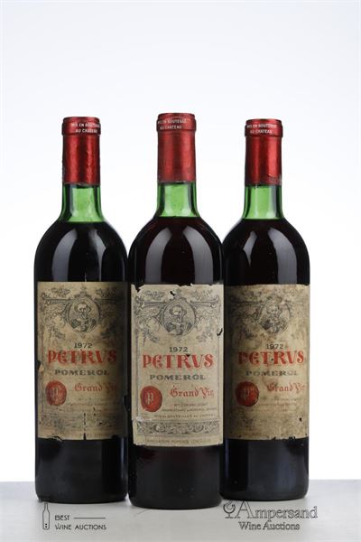 PETRUS 1972 - Mc - 3 Bottles