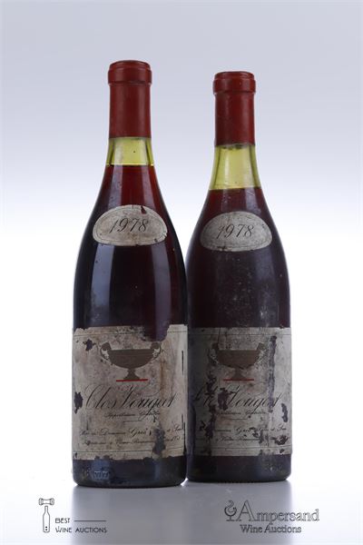 CLOS VOUGEOT 1978 - Gros F&S - 2 Bottles