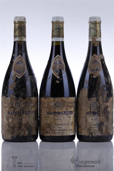 CHAMBERTIN 1998 - Armand Rousseau - 3 Bottles