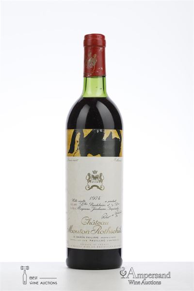 MOUTON ROTHSCHILD 1974 - Mc - 1 Bottle