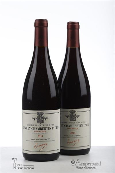 GEVREY CHAMBERTIN CLOS PRIEUR 2014 - Jean Louis Trapet - 2 Bottles
