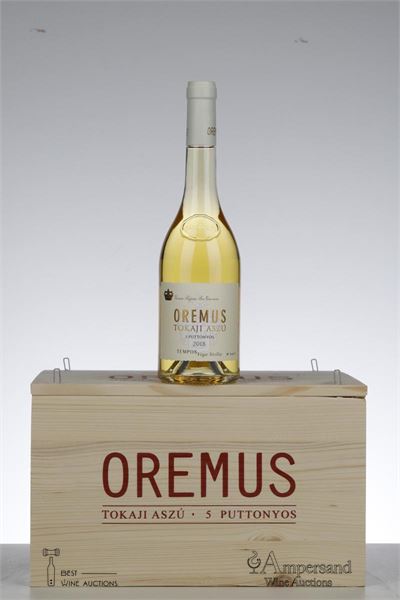 OREMUS TOKAJI ASZU 5 PUTTONYOS 2018 - Tempos Vega Sicilia - 6 x 0,500Ltr - Owc 6
