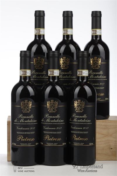 BRUNELLO DI MONTALCINO  2017 - Pietroso - 6 Bottles