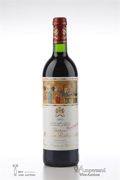 MOUTON ROTHSCHILD 1991 - 1 Bottle