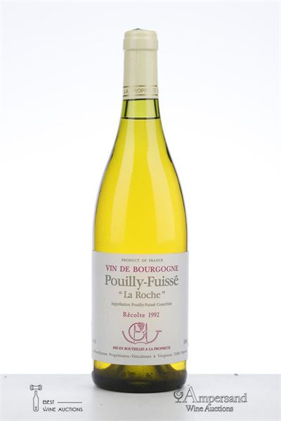 POUILLY FUISSE LA ROCHE 1992 - Guffens Heynen - 1 Bottle