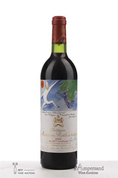 MOUTON ROTHSCHILD 1982 - Mc - 1 Bottle