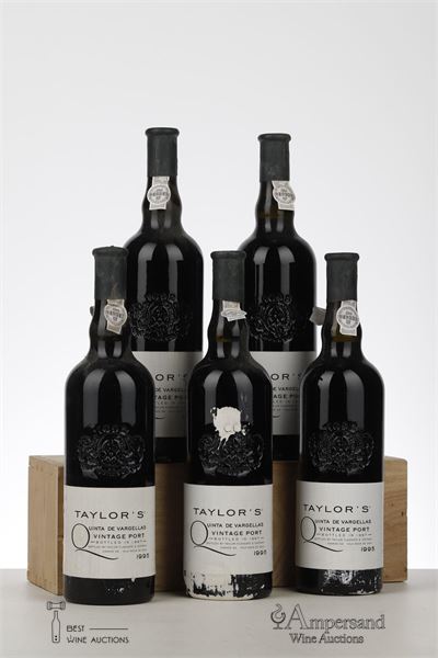TAYLORS QUINTA DE VARGELLAS VINTAGE PORT 1995 - Taylor - 5 Bottles