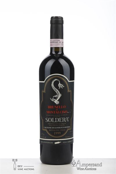 BRUNELLO DI MONTALCINO 1999 - Soldera - 1 Bottle