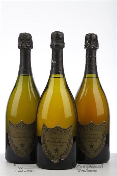 DOM PERIGNON 1988 - Moet & Chandon - 3 Bottles