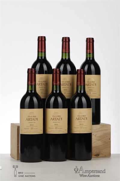 VINA EL PISON 1992 - Artadi - 6 Bottles - Owc 6