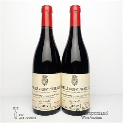 CHAMBOLLE MUSIGNY 1997 - Comte de Vogue - 2 Bottles