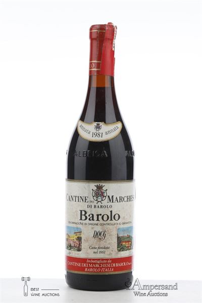 BAROLO 1981 - Marchesi di Barolo - 1 Bottle