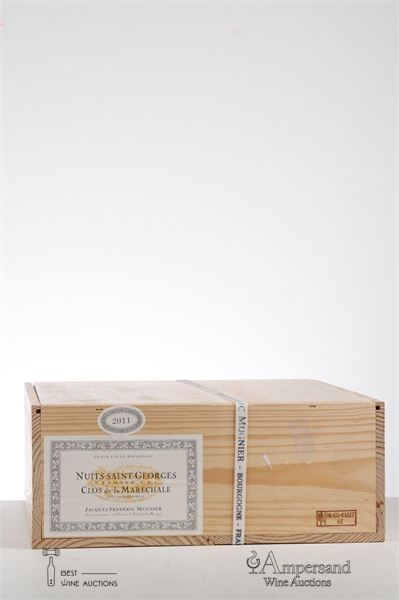 NUITS ST GEORGES CLOS DE LA MARECHALE 2011 - Jacques Frederic Mugnier - 3 Magnums - Owc 3