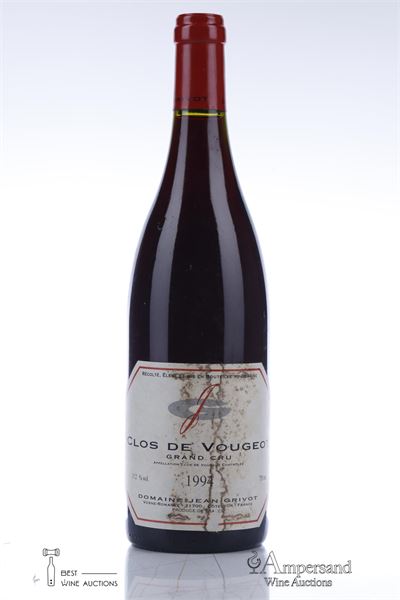 CLOS VOUGEOT 1994 - Jean Grivot - 1 Bottle