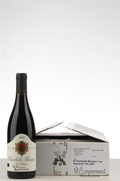 CHAMBOLLE MUSIGNY LES BUSSIERES 2020 - Hubert Lignier - 6 Bottles - Oc 6