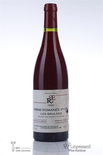 VOSNE ROMANEE LES BRULEES 1990 - Rene Engel - 1 Bottle