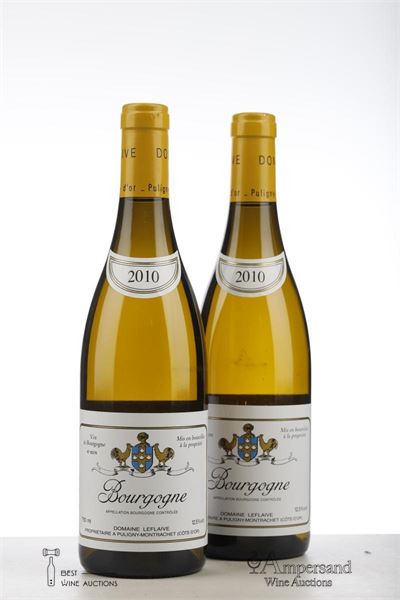 BOURGOGNE BLANC 2010 - Domaine Leflaive - 2 Bottles